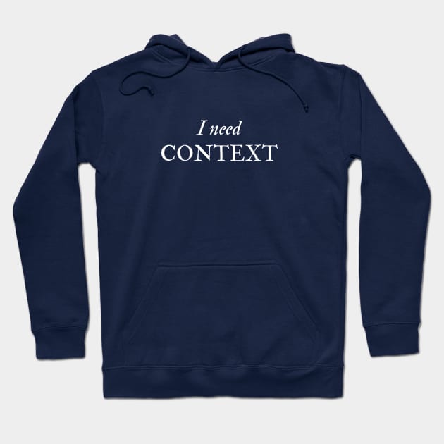 I need context Translator Interpreter Hoodie by mon-